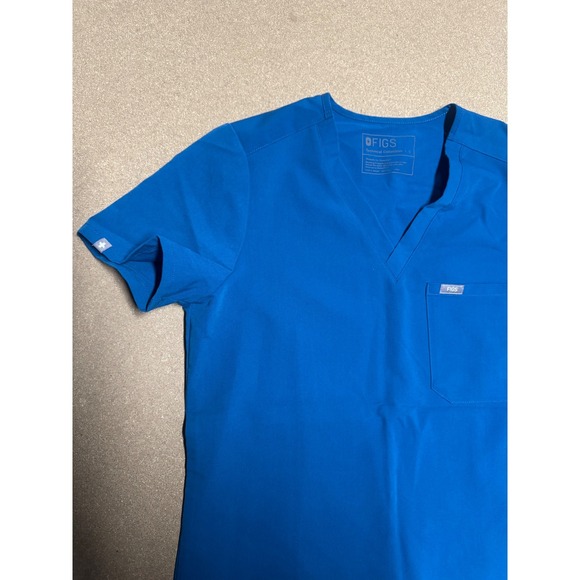 FIGS Royal Blue Scrubs Set Top S & Pants Women's Size M $120 - Picture 4 of 12